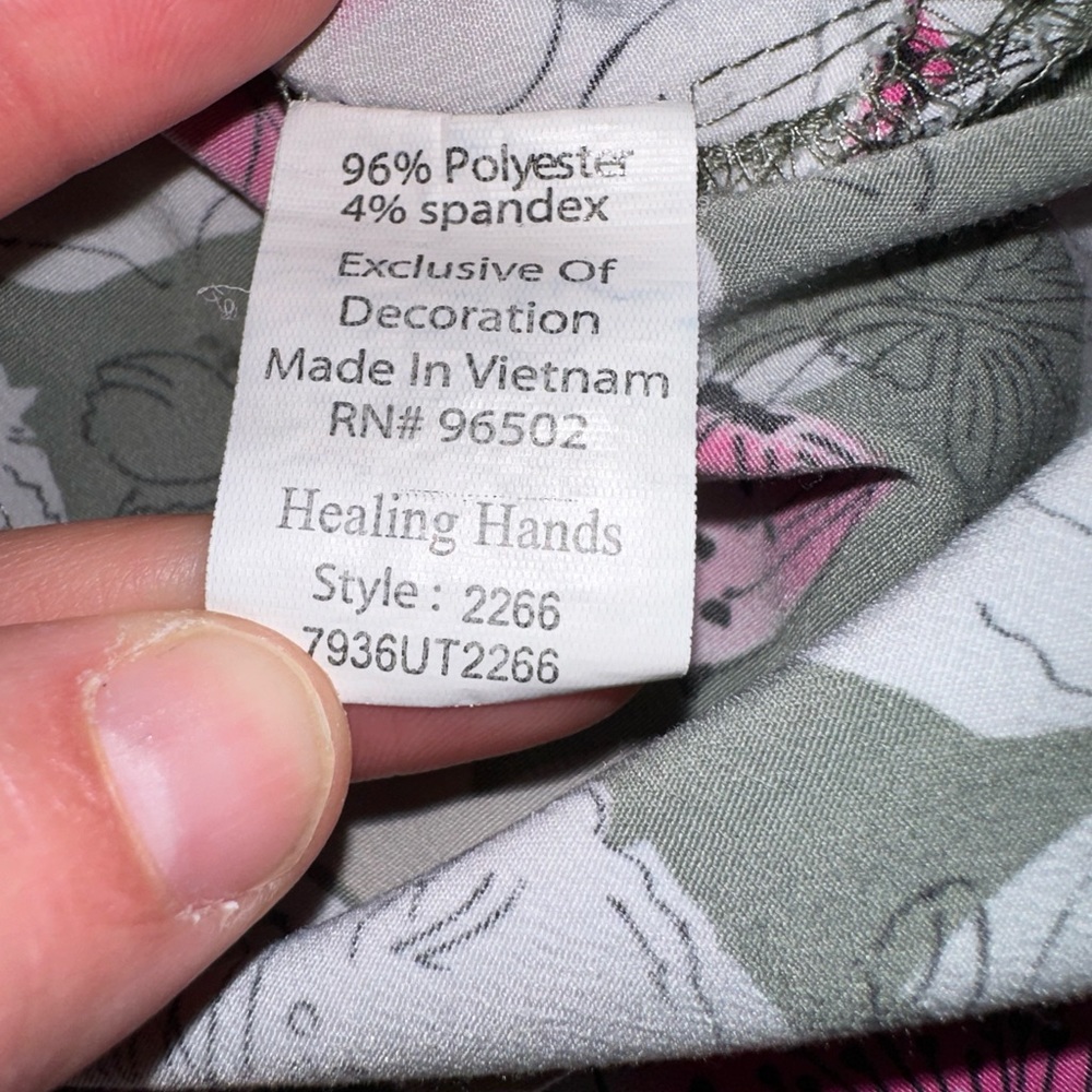 Scrub Top. Premiere by Healing Hands - Picture 4 of 4